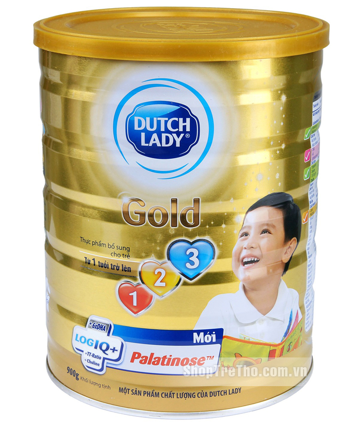 Sữa Dutch Lady 123 gold (900g)