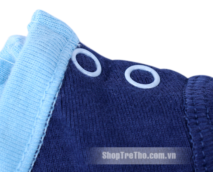 Áo body cho bé Lullababy cộc tay 3M
