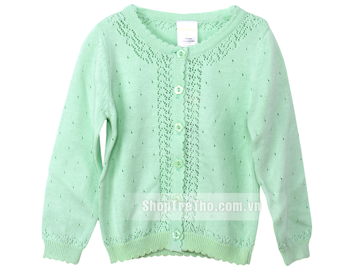 Áo len Cardigan bé gái GymBoree TE011