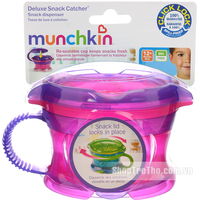 Cốc ăn cho bé Munchkin Snack Duluxe 15528