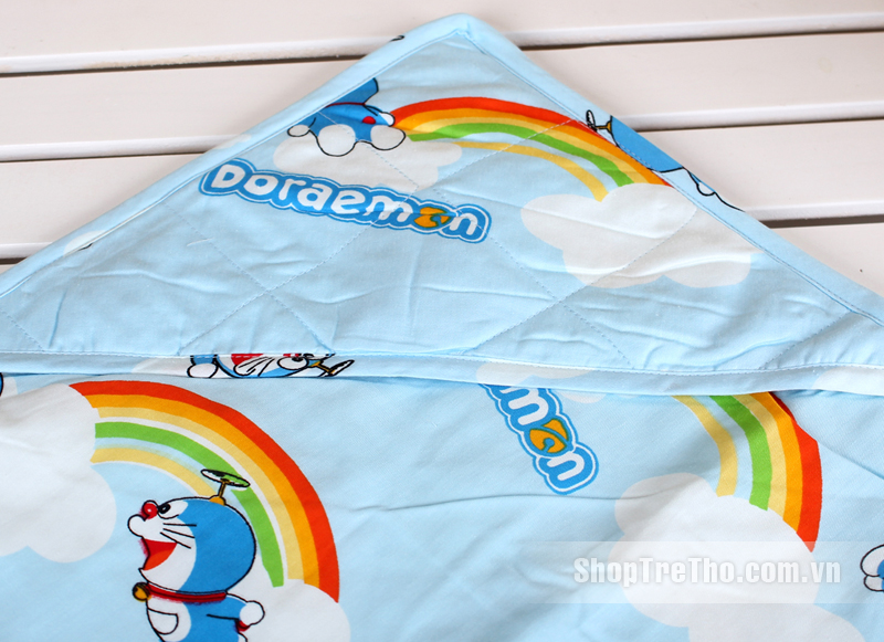 Chăn bế trẻ em Sông Hồng hình mèo Doraemon
