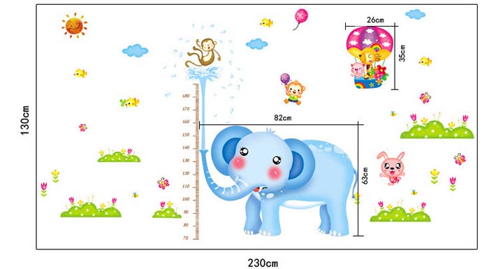 Thước đo chiều cao voi con M0075