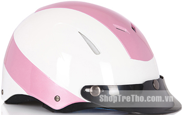Mũ bảo hiểm Protec Disco size L màu hồng