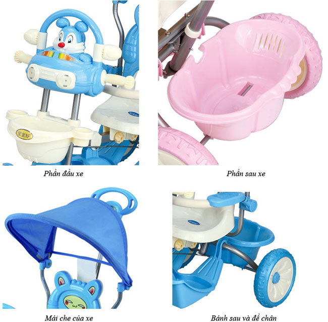 Xe đẩy 3 bánh 231G