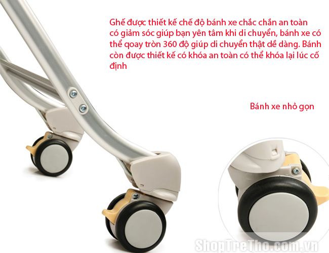 Ghế ăn, ghế rung combi Roanju Dot Beige đa năng