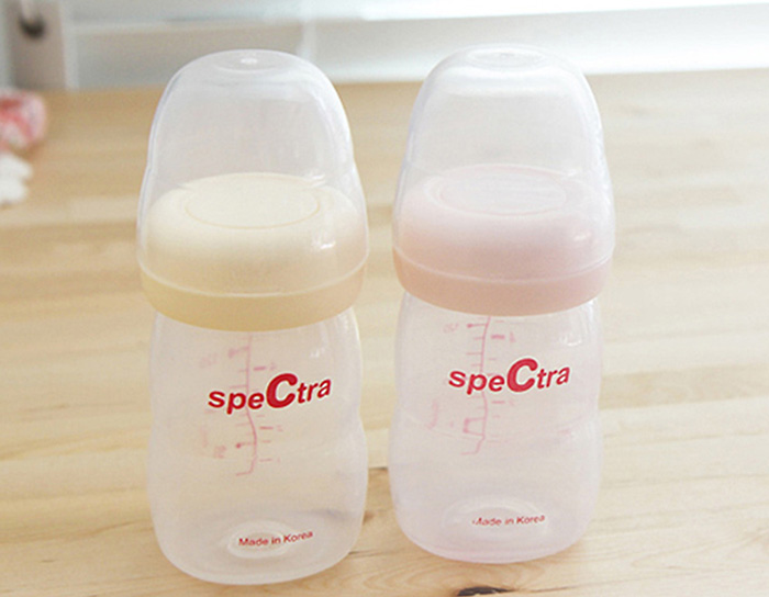 Bộ 2 bình trữ sữa cổ rộng Spectra 160ml 