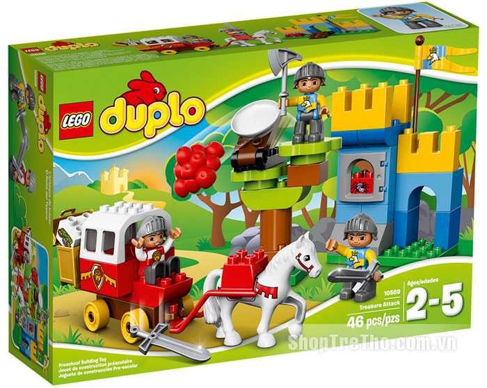 Đồ chơi LEGO Duplo 10569 - Tấn Công Kho Báu