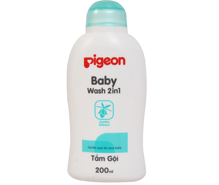 Tắm gội Pigeon hoa Jojoba 200ml cho bé
