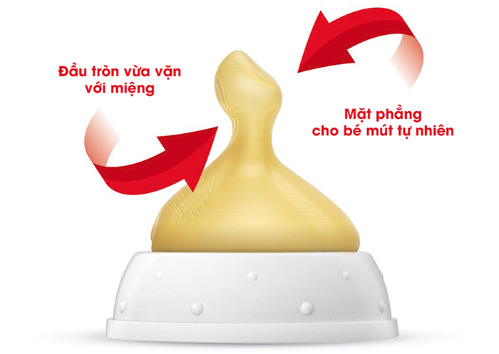 Bo 2 num ty Nuk Premium Choice+ cao su NU66050