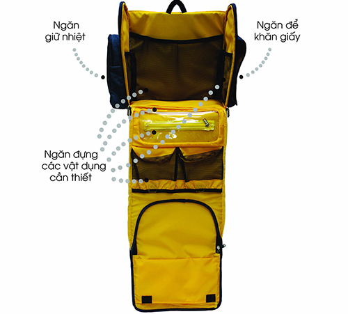 Balo baby phượt cho bé Beesmart