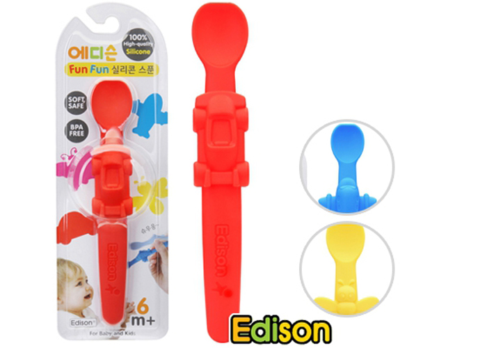 Thìa ăn dặm silicone Edison EC304083