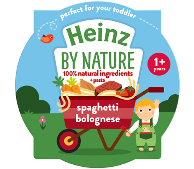 Mỳ Ý sốt thịt bò hầm Heinz 230g (12M+)