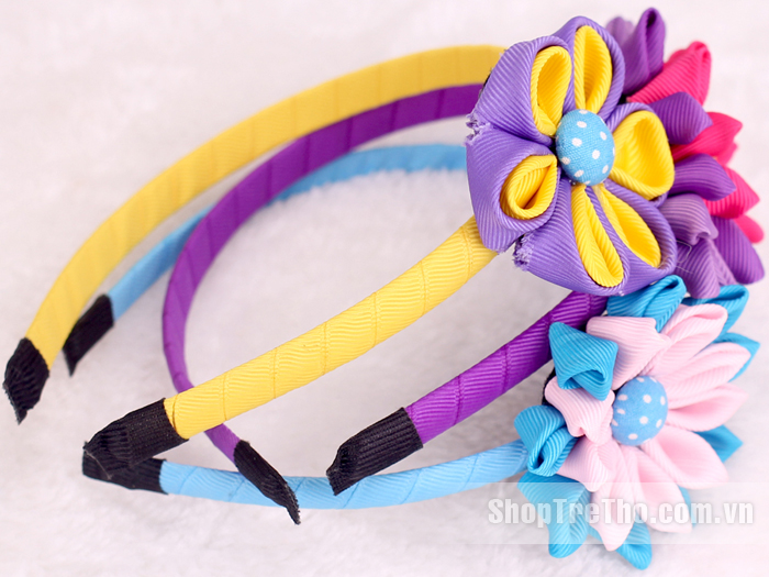 B��m tóc Kanaza cho bé gái Handmade