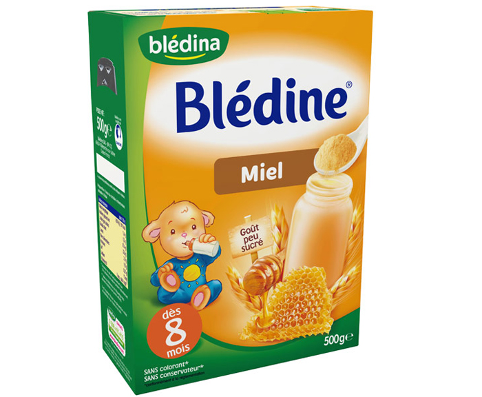 Bột pha sữa Bledina mật ong 500g