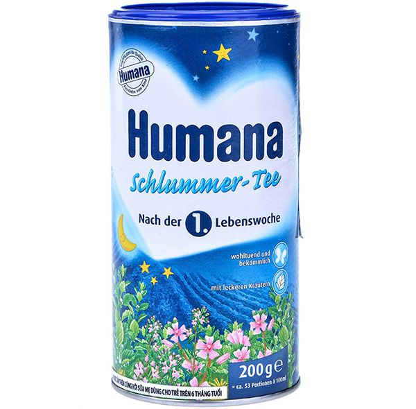 Trà ngủ ngon cho bé Humana