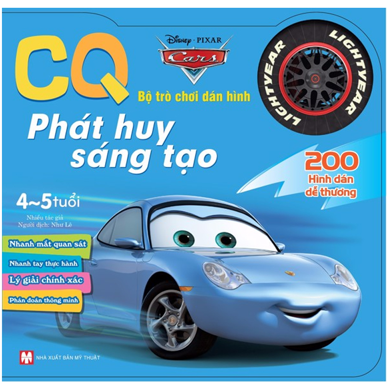 Trò Chơi Dán Hình CQ - Phát Huy Sáng Tạo (4 - 5 Tuổi)