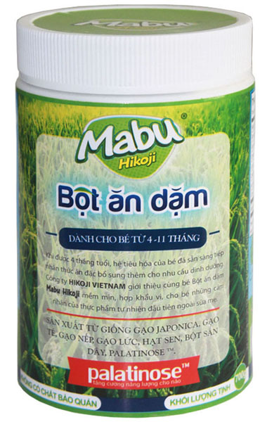 Bột ăn dặm Mabu Hikoji 700g