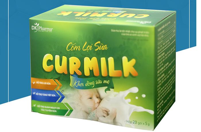 Cốm lợi sữa CuCốm lợi sữa Curmilk (20 gói/hộp)