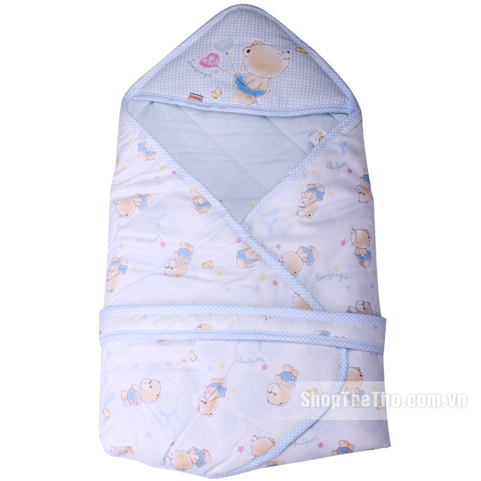 Khăn ủ cho bé LF8028 trần bông