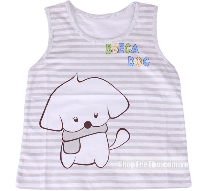 Áo ba lỗ kẻ 1137 cho em bé nhiều màu