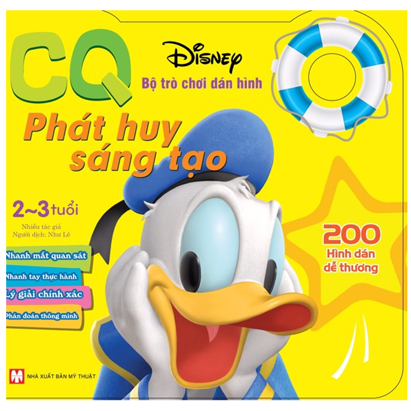 Trò Chơi Dán Hình CQ - Phát Huy Sáng Tạo (2 - 3 Tuổi)