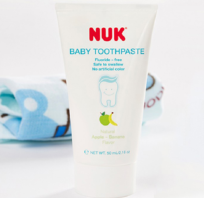 Kem danh rang tre em khong flouride Nuk NU21425 50ml