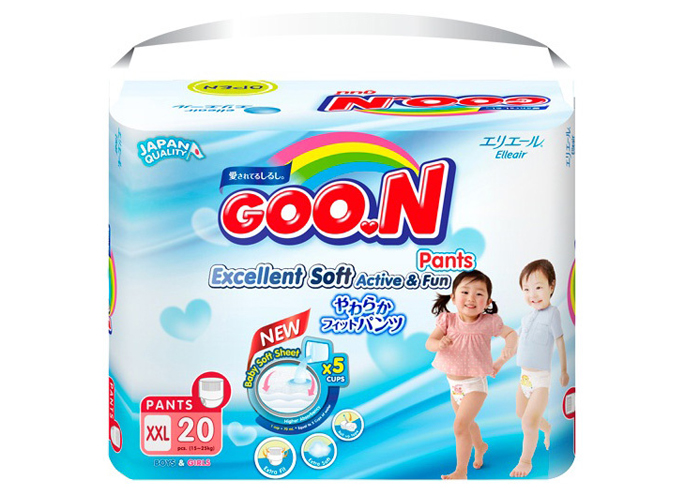 Bỉm quần Goon slim XXL20