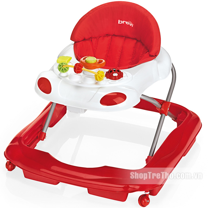 Xe tập đi Brevi Speedy cho bé màu đỏ