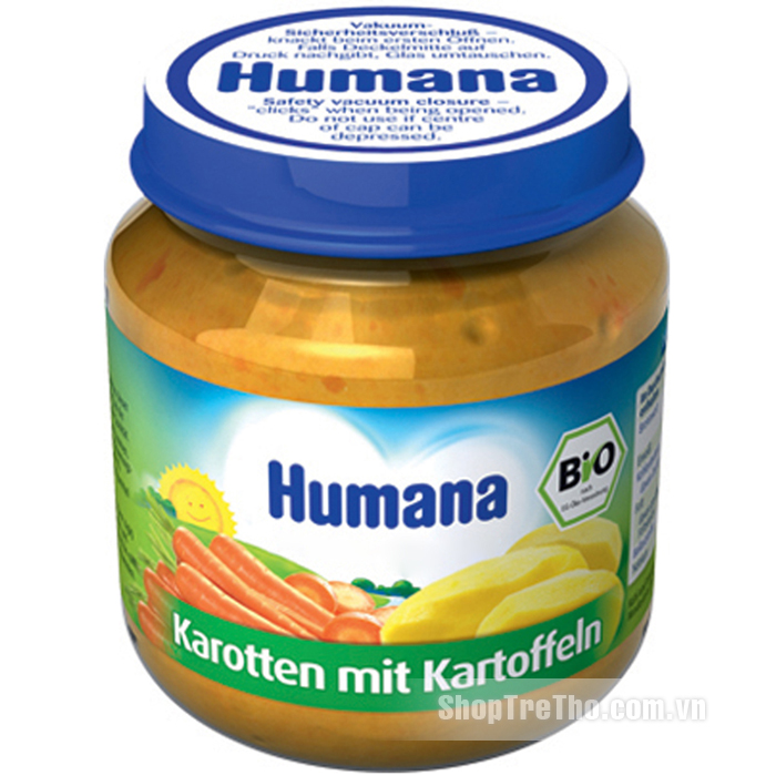 Thức ăn dinh dưỡng Humana cà rốt khoai tây