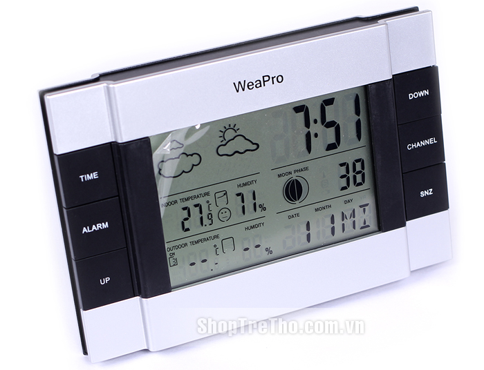 Nhiệt ẩm kế không dây Wea Pro WP-002
