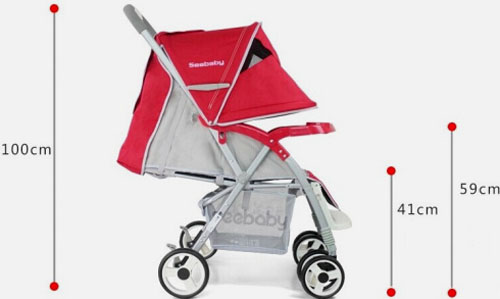 Xe đẩy Seebaby T08-1 cho bé
