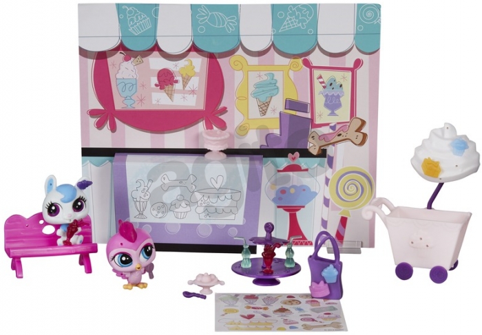 Đồ chơi Littlest Pet Shop A8541/A7642 - Bữa tiệc của thú cưng