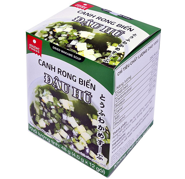 Canh rong biển đậu hũ Asuzac
