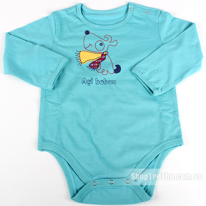 Áo body Agi bobun màu xanh (12M-18M)
