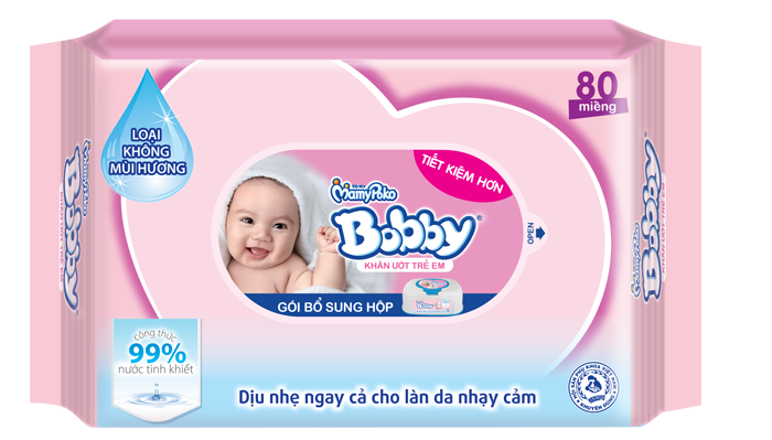 Giấy ướt bobby (gói bổ sung)