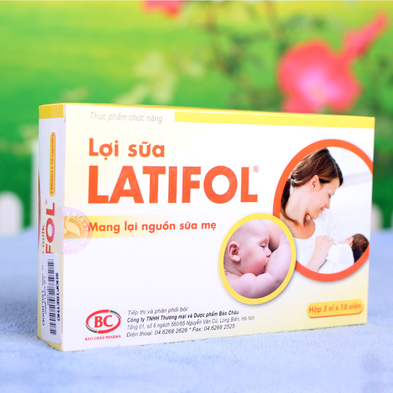 lợi sữa Latifol