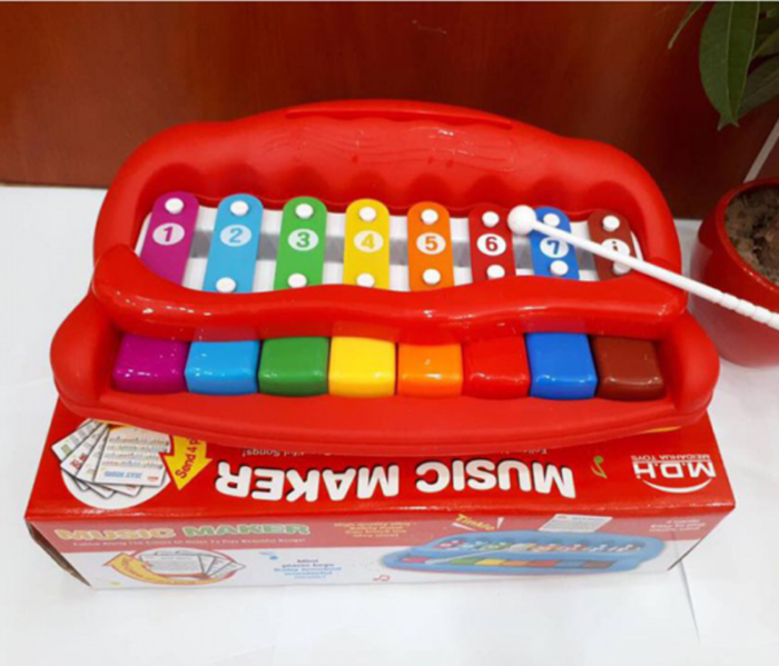 ​Đồ chơi đàn Piano 2 trong 1 MDH4009 (18M+)