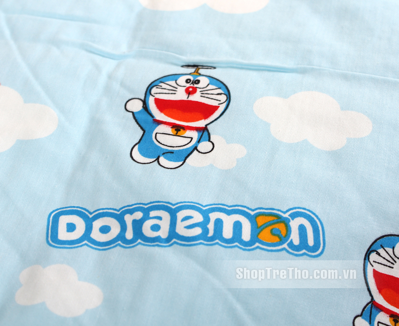 Chăn bế trẻ em Sông Hồng hình mèo Doraemon