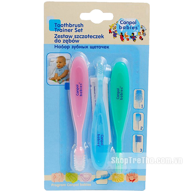 Bộ bàn chải đánh răng Canpol 2/421  