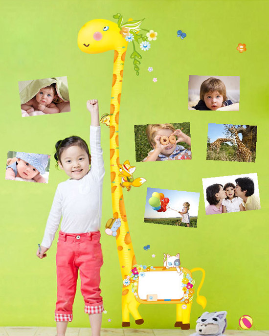 Tranh dán tường hươu cao cổ M02