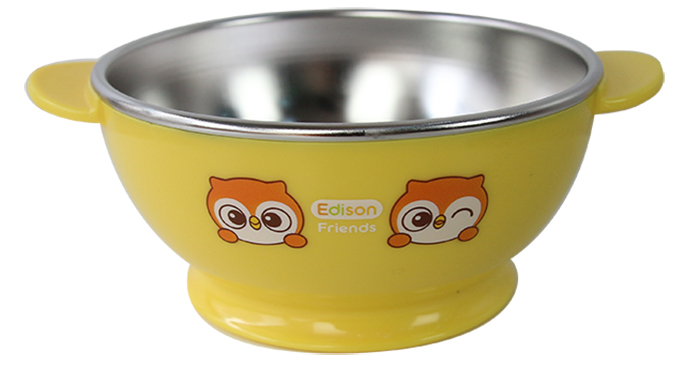 Bat soup inox chong truot cho be Edison hinh cu meo