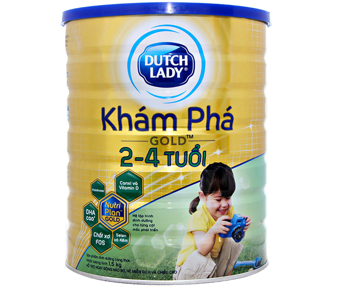 Sữa Dutch Lady Khám Phá Gold 1500g 