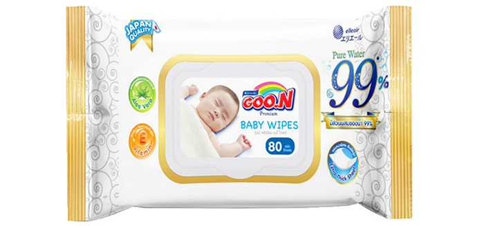 Khăn ướt GOO.N Premium Baby Wipes