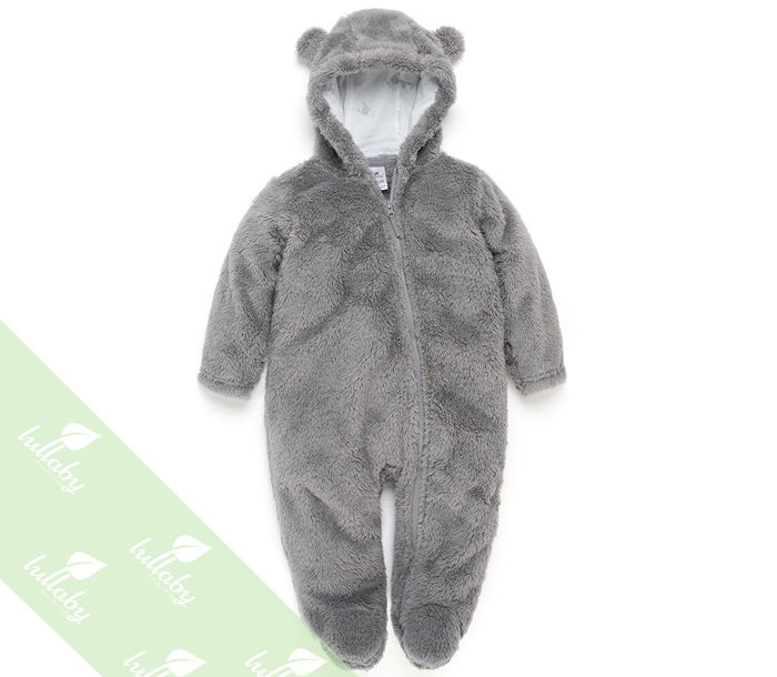 Body liền tất băng lông Lullaby NH11-18 (màu ghi)