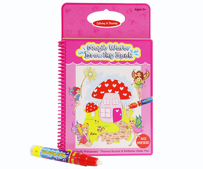 Sách tô màu bút nước thần kỳ Toys House - Công chúa (size 29)