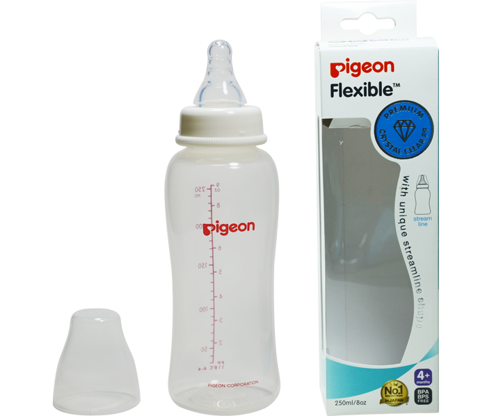 Bình sữa Pigeon Streamline 250ml (4M+) 