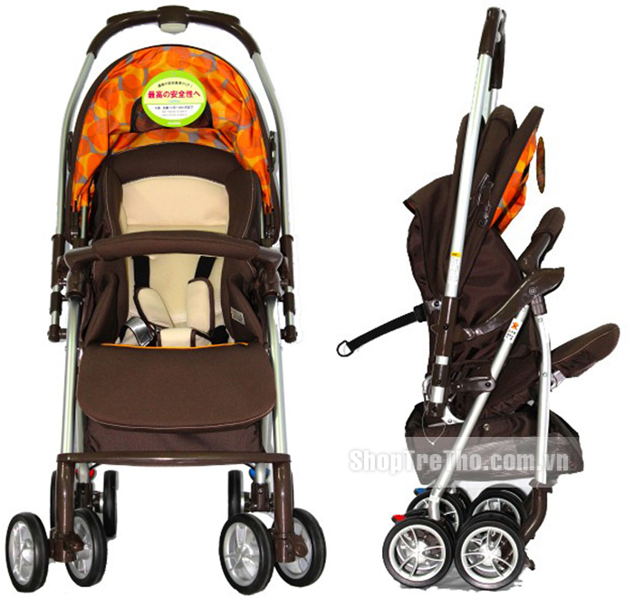 Xe đẩy trẻ em Goodbaby SFA4300 màu cam nâu