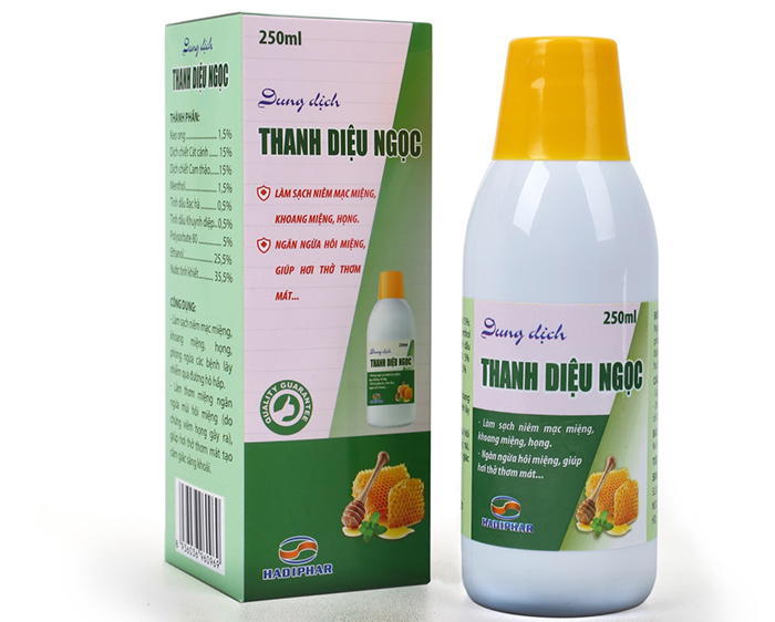 Nước súc miệng Thanh Diệu Ngọc 250ml