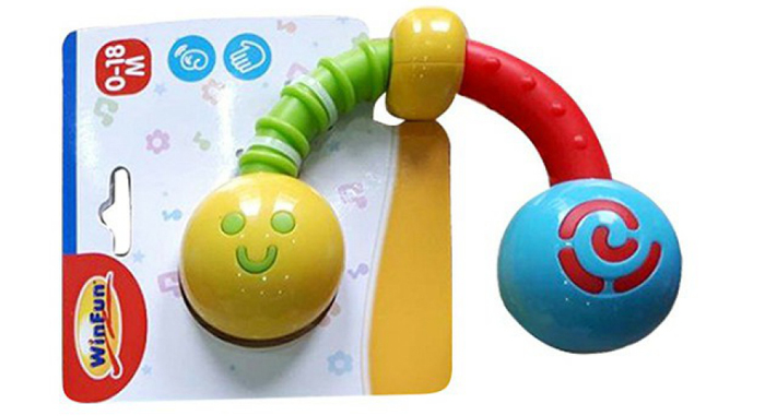 Xúc xắc cầm tay hình con sâu Winfun 0184