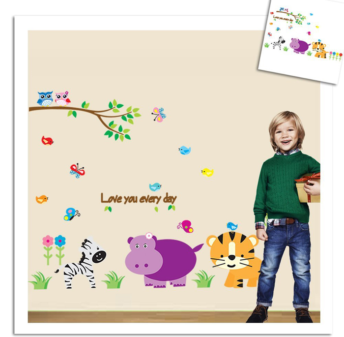 Tranh dán tường Love you everyday M0045